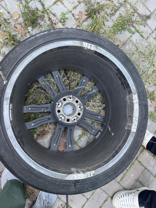 Диски r21 разноширокие на бмв х5