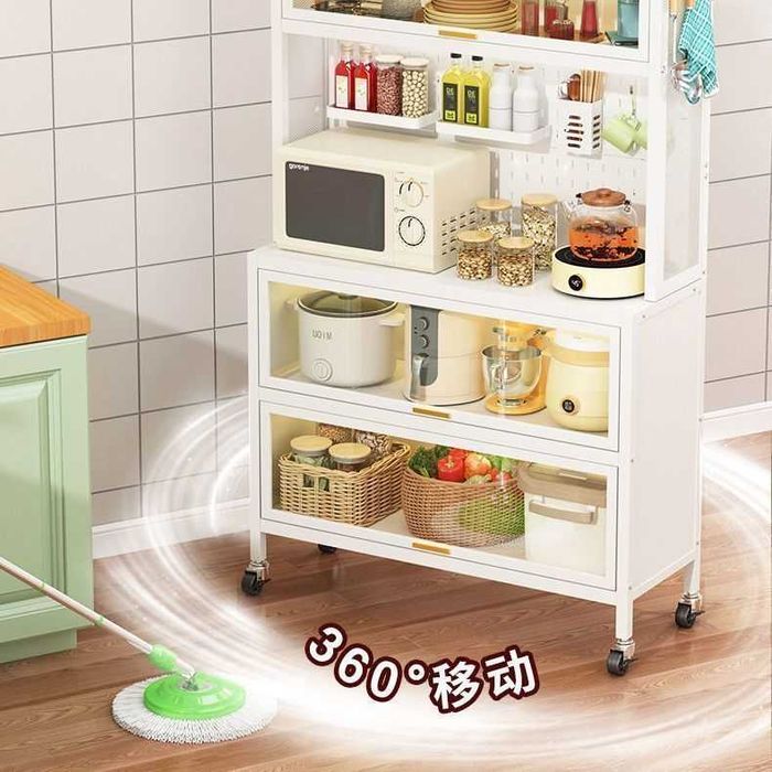 Буфет из нержавейки с порошковым покрытием для балкона и для кухни