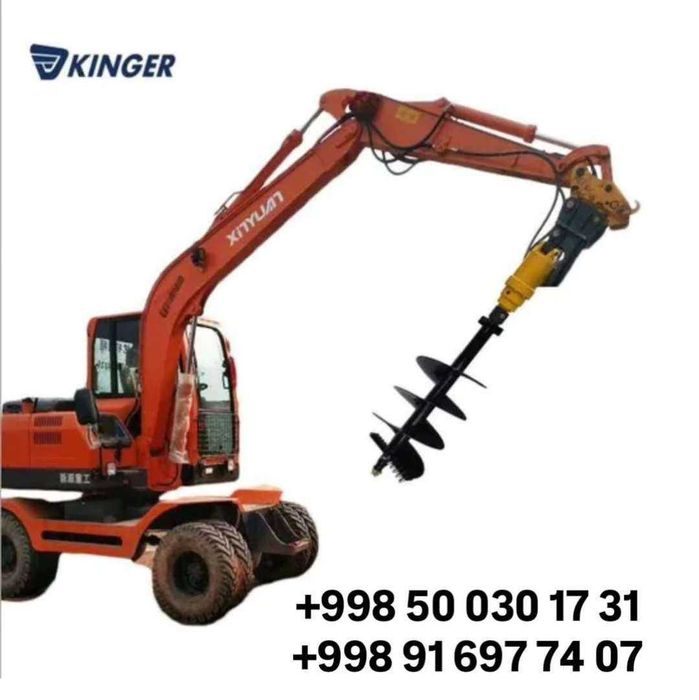 Yer burg‘usi Burama burg‘u буровая насадка / auger drill Yer kovlagich