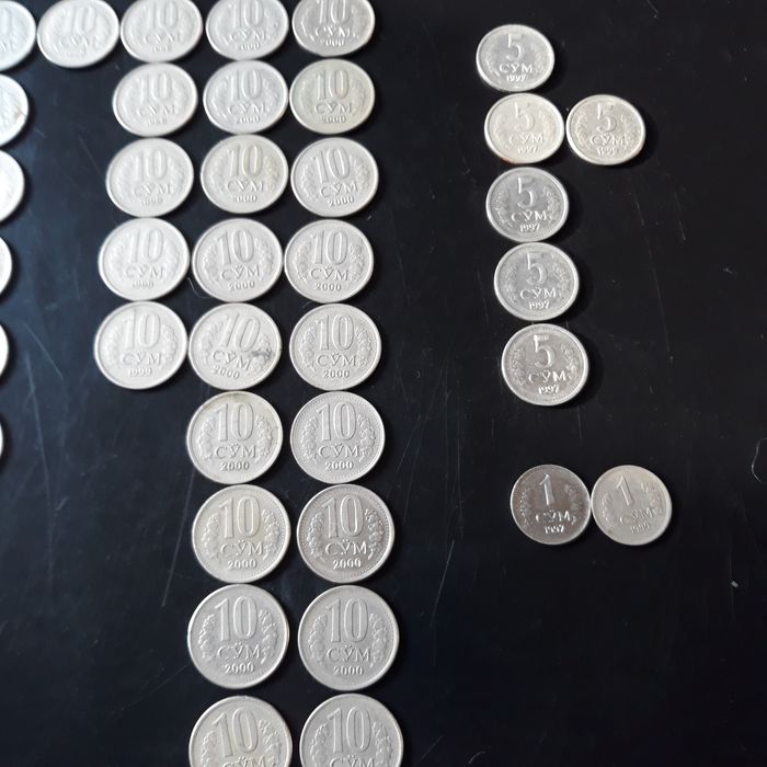 Монеты Узбекистана