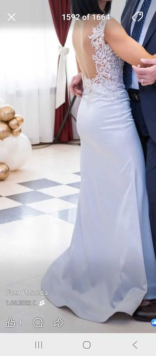 Официална рокля разрем С