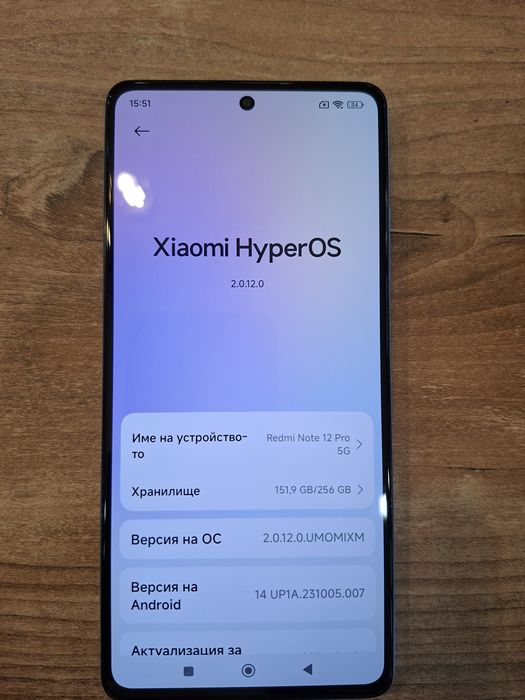 Xiaomi redmi note 12 pro 5G 256GB