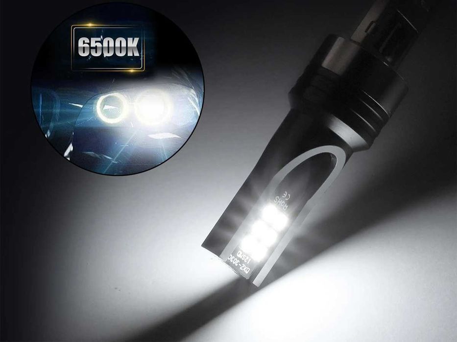 H8 H9 H11 Becuri auto LED 6000k luminozitate mare rezistente la impact