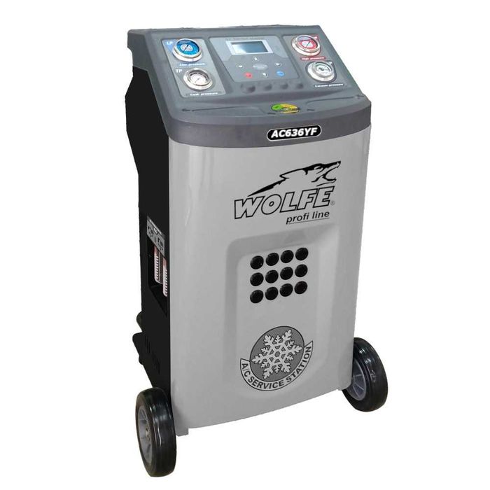 Машина за автоклиматици фреон R1234yf с  принтер и база данни автомат