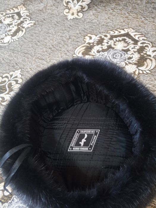 Норковая шапка новая
