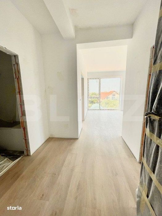 Apartament nou de 2 camere, 54 mp, gradina si parcare, zona Dambovita!