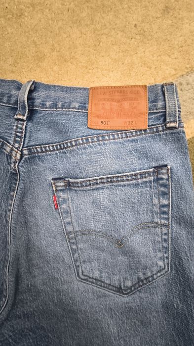 Къси дънкови панталони Levis