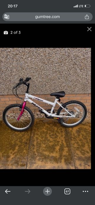 Bicicleta fetițe 20inch!