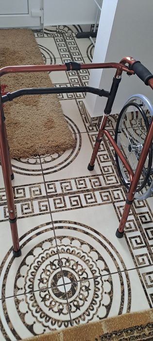 Carucior și cadru metalic
