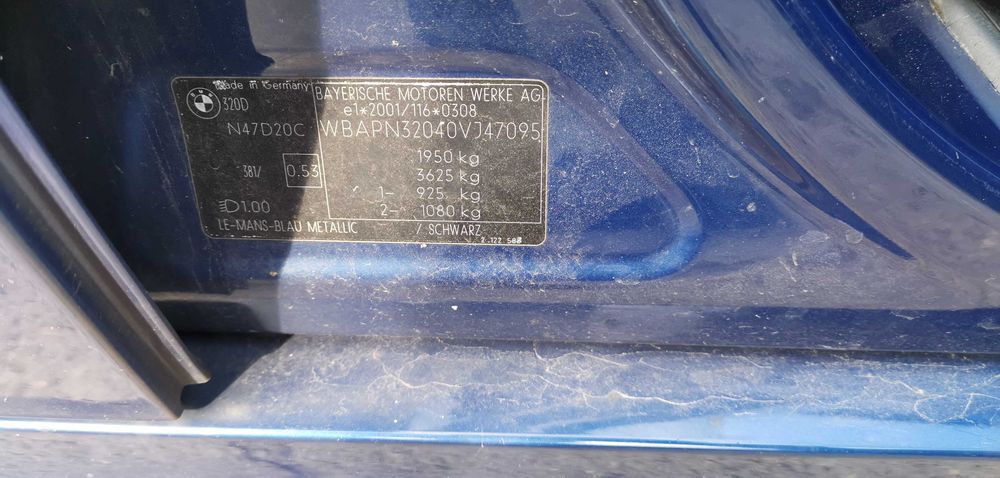 на части бмв е90 320д 177кс н47 bmw e90 320d n47 177hp style 193