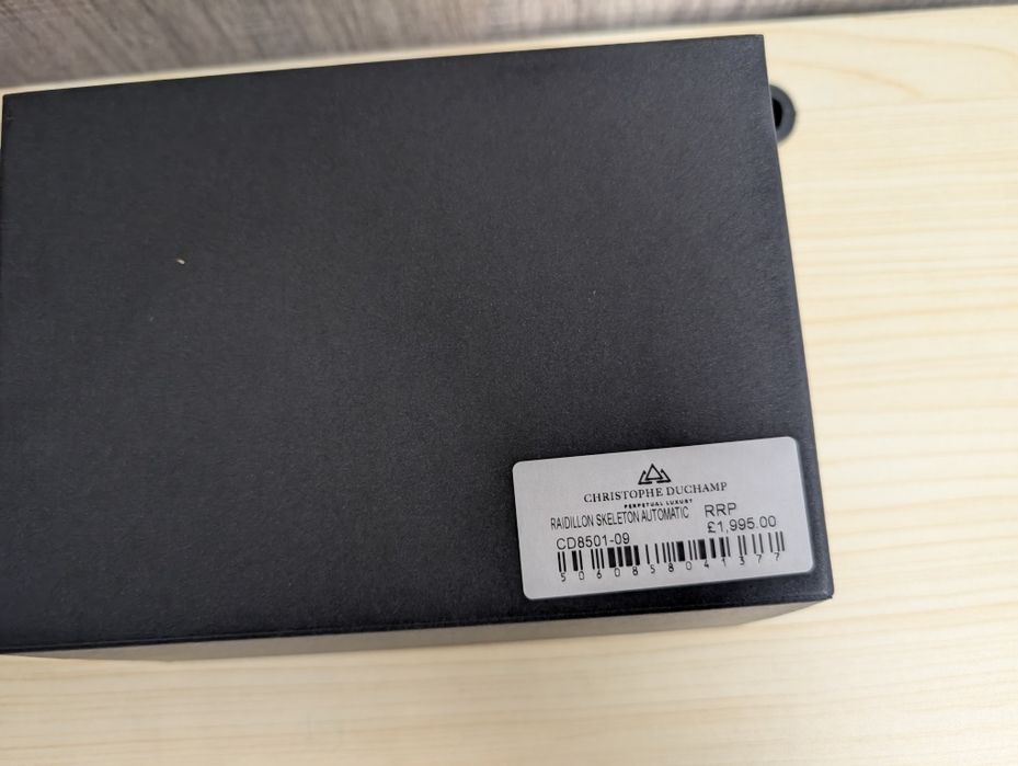 Ceas Christophe Duchamp Raidillon Skeleton Automatic Mecanism Japonez