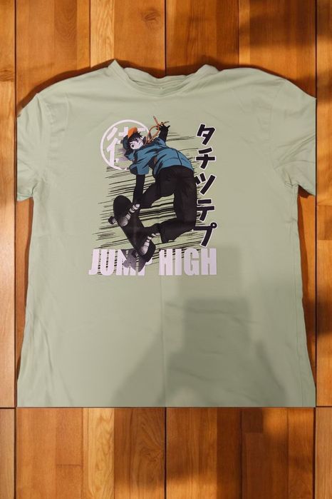 Tricou C&A Jump High verde deschis pentru copii de 12 ani