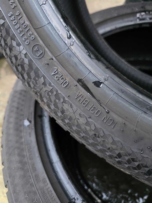 2бр Зимни гуми 225 45 18 - Contienental - DOT 2024