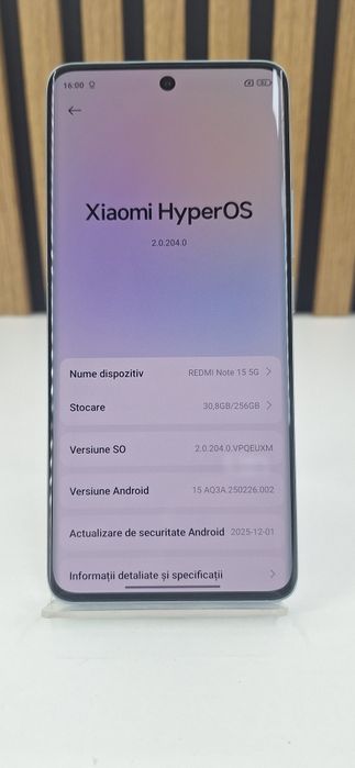 Redmi Note 15 256Gb 8Gb Garantie/Factura #55518