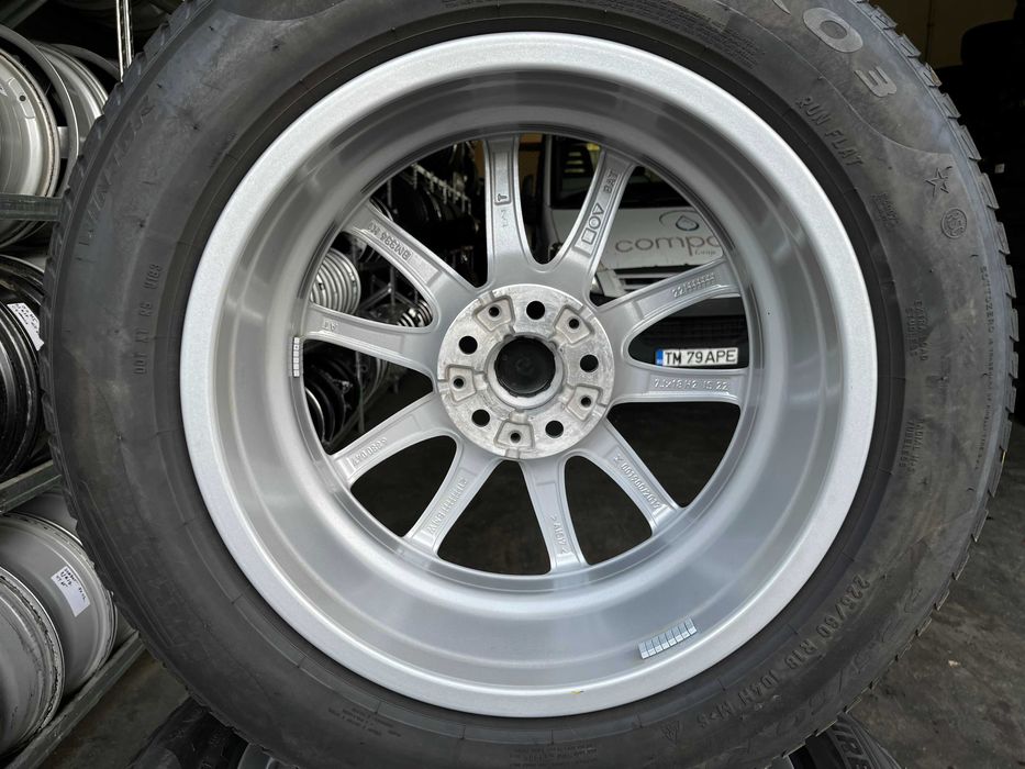 Set roti complete BMW X3 G01 225 60 R 18 Pirelli SottoZero Run Flat