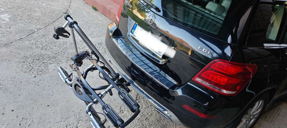 Suport doua biciclete Thule, rabatabil, pe carlig