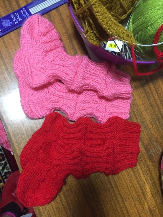 Продам вязаные носочки детские!