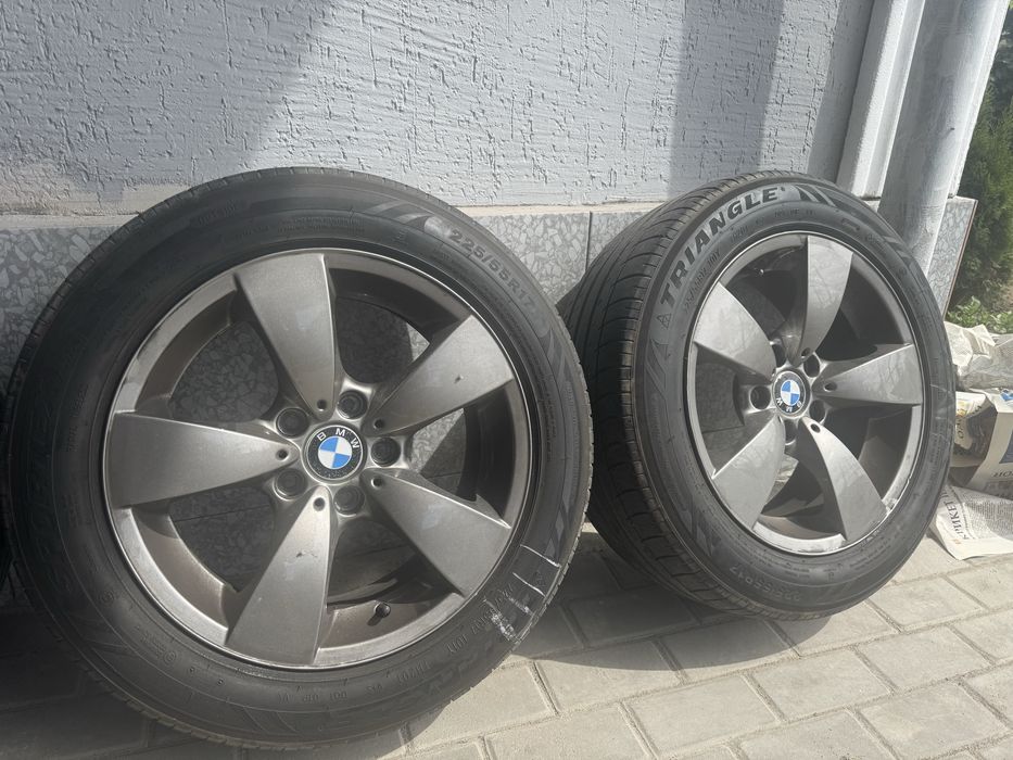 Диски с резиной бмв r17 е60 е39 на 5 серию