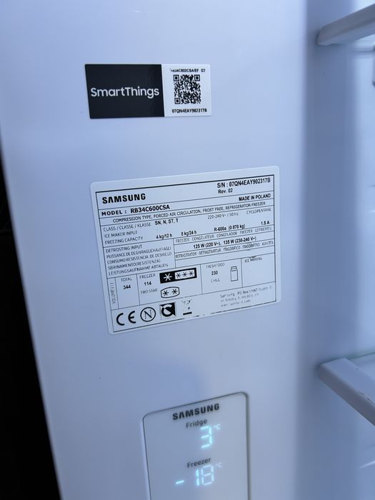 Frigider Samsung, Clasa C, Total No Frost 344L