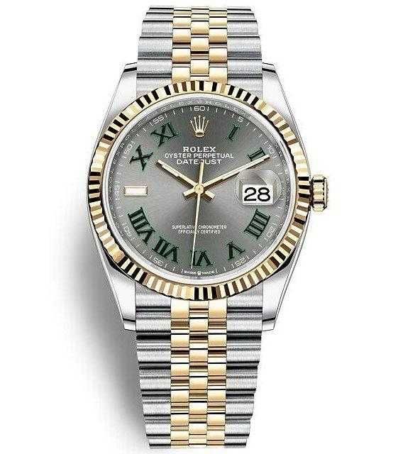 NEW Rolex Datejust 36mm steel and yellow gold