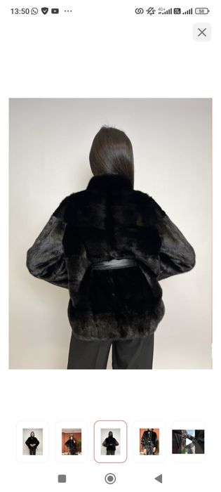 Продается автоледи норковая шуба