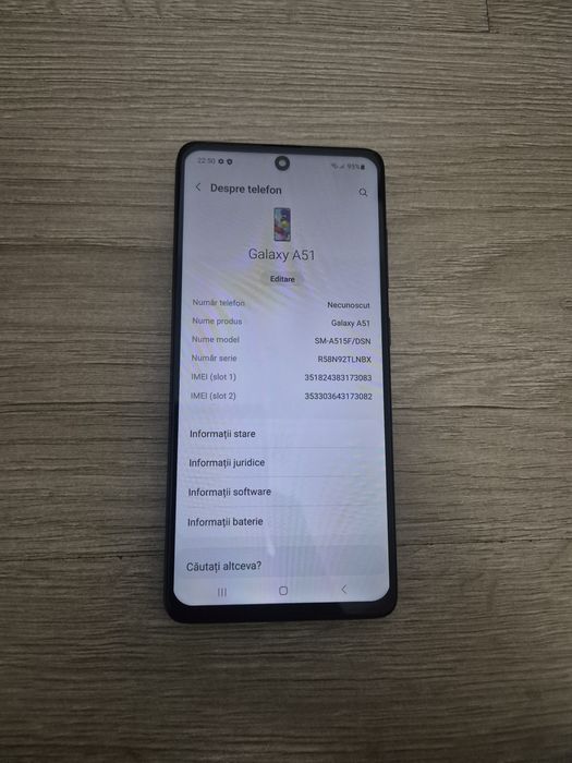 Samsung      A51