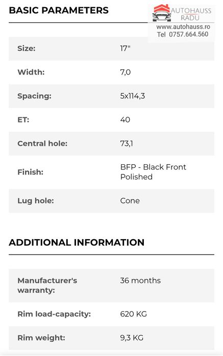 Jante 17 Renault Megane Fluence Kadjar Koleos Laguna