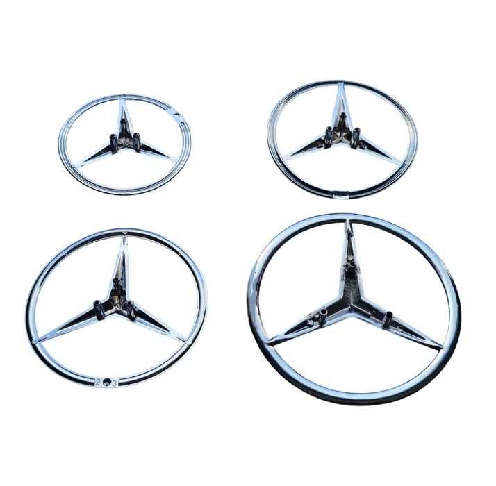 Задна емблема Мерцедес/Mercedes-А/B/C/E/S 190/123/124-ka