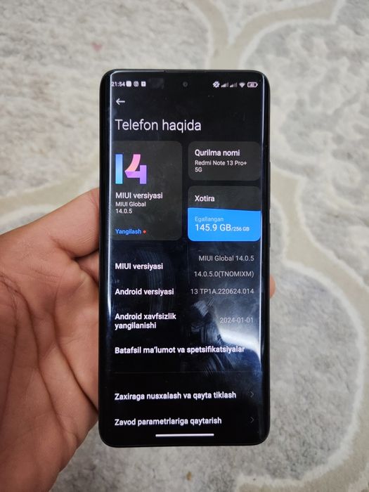 Redmi note 13 pro pulse 5G 8/256