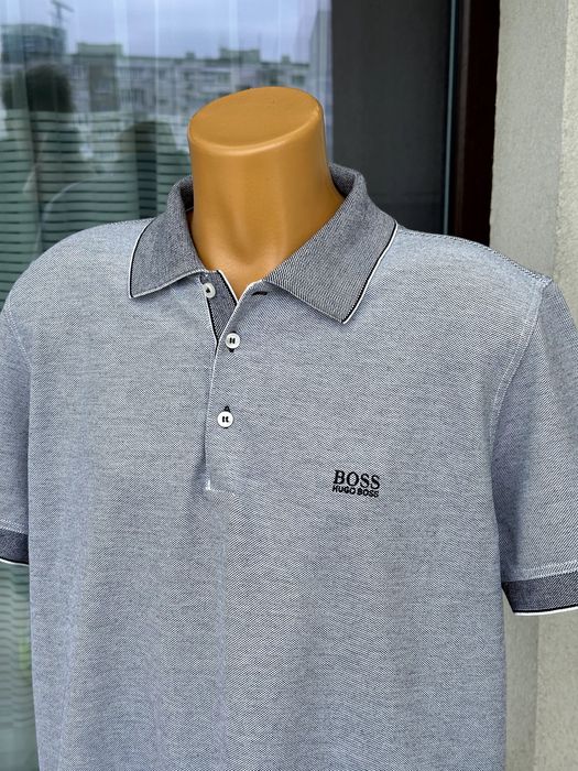 Мъжка поло тениска BOSS Hugo Boss - размер L/XL, КАТО НОВА