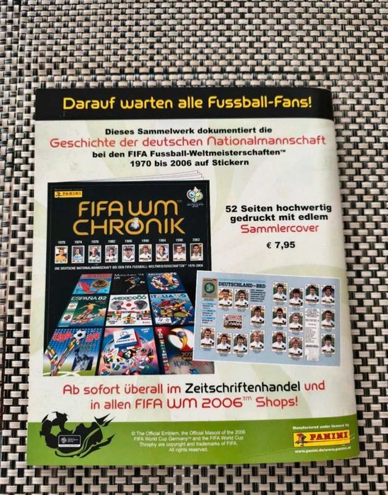 Album Panini World Cup 2006 stare foarte buna