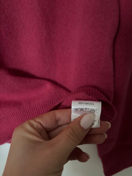 Bluza superba din lana fina - 100% lana - marimea S/M - noua