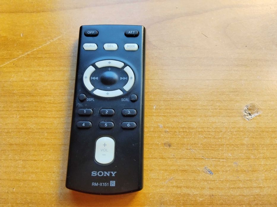 оригинално дистанционно SONY rm-x151 всички авто ресиивър на марката