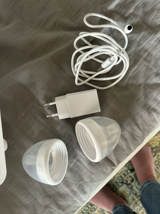 Pompa de san electrica dubla cu acumulator