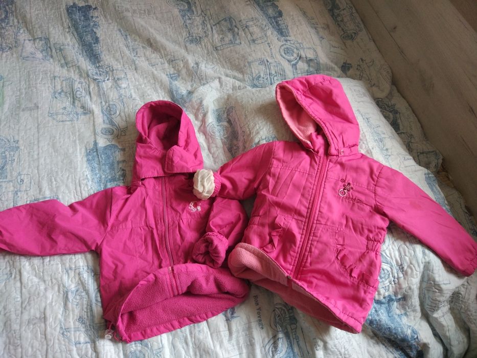 Якета за момиче между 80 см. и 92 см.