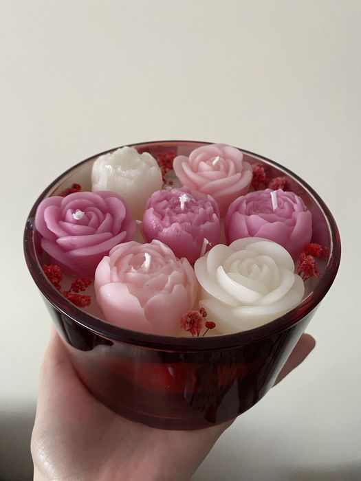 Lumanare realizata manual