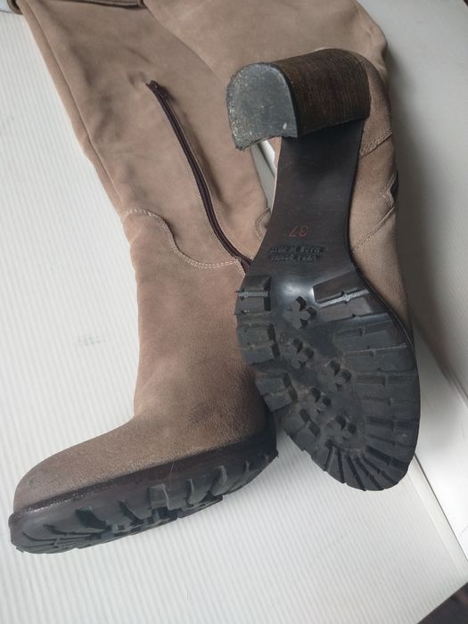 Cizme dama din piele intoarsa