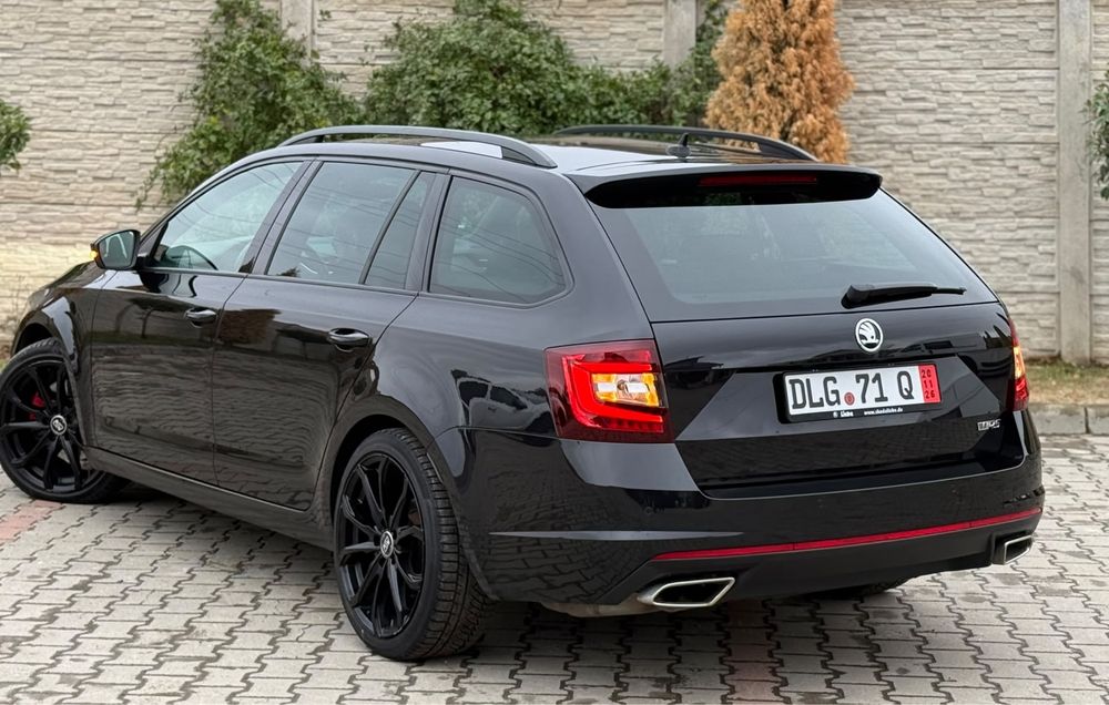 Skoda Octavia vRS 2019/08 , 2.0 TDI 184 CP , Euro 6, 2 propietari de nouă ,automat DSG, Lane Assist, side Assist , full led , TOP !