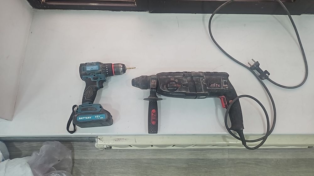 Дрель + шуруповёрт