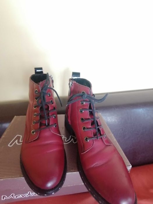 Дамски боти естествена кожа