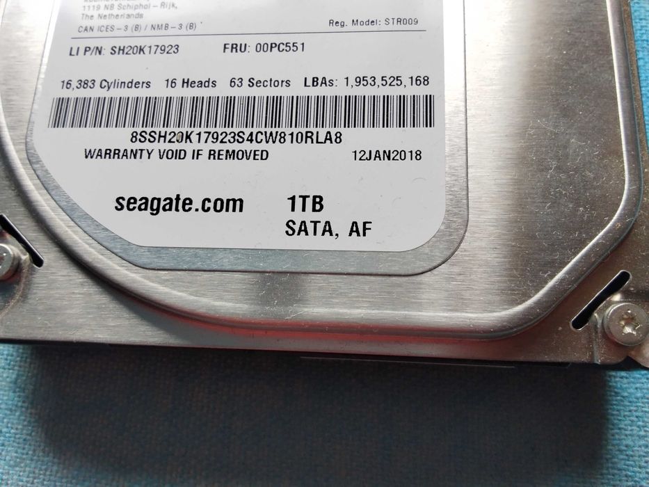 1 TB HARD DISK за настолен компютър - перфектен