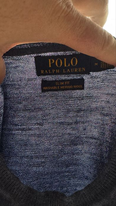 Нов мъжки вълнен пуловер Polo Ralph Lauren размер М
