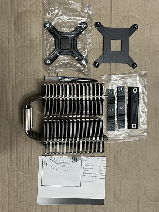 Cooler CPU Prolimatech Megahalems Intel 775 1366 Kit Montaj