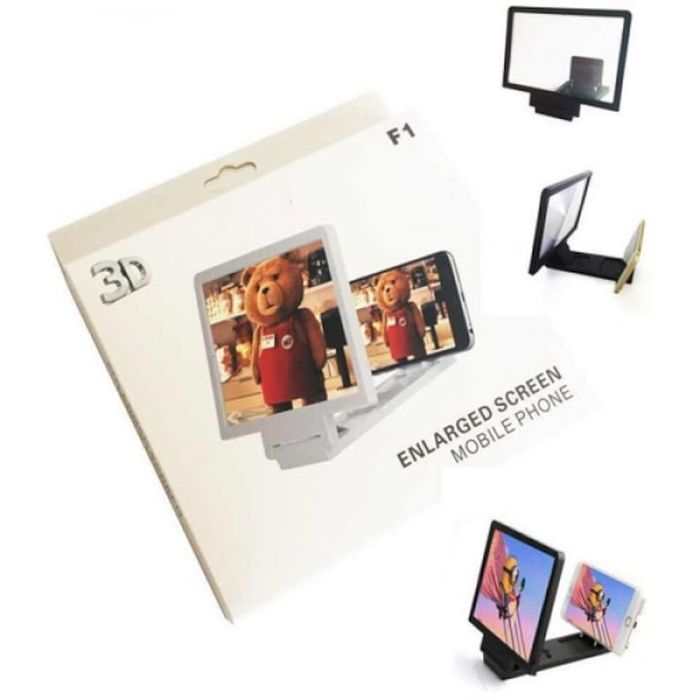 Увеличителен екран за телефон, 3D
