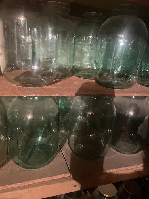 Стеклянные банки 2-х литровые