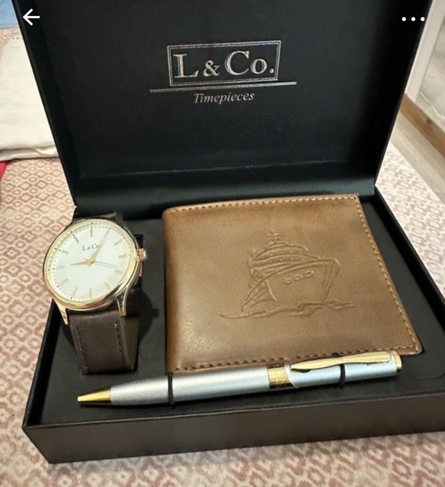 Set ceas, portofel si pix