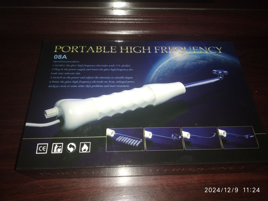 Дарсонваль High-frequency (4 насадки)