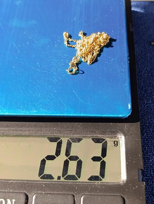 , золотоя цепочка, Турецкая изделия, проба 585,вес 2,63 гр длина 55 см