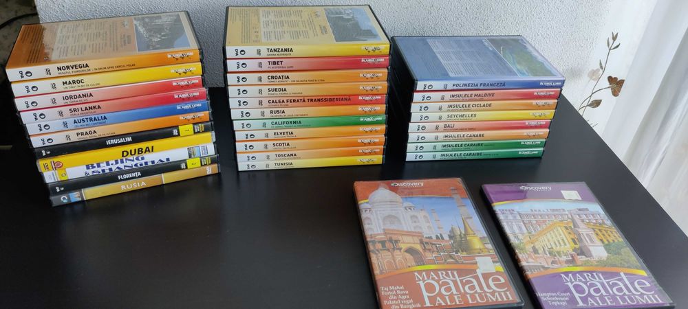 DVD-uri, 8 LEI Orase- Insule, 5 LEI FILME traducere in romana, ca noi