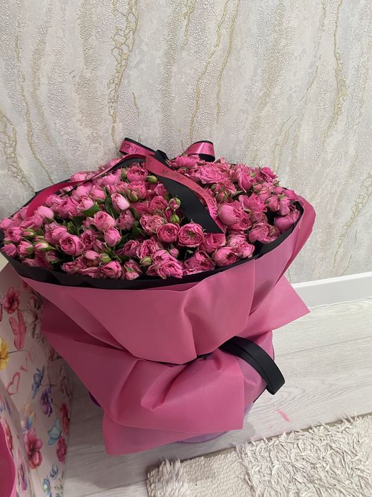 кустовые розы, цветы